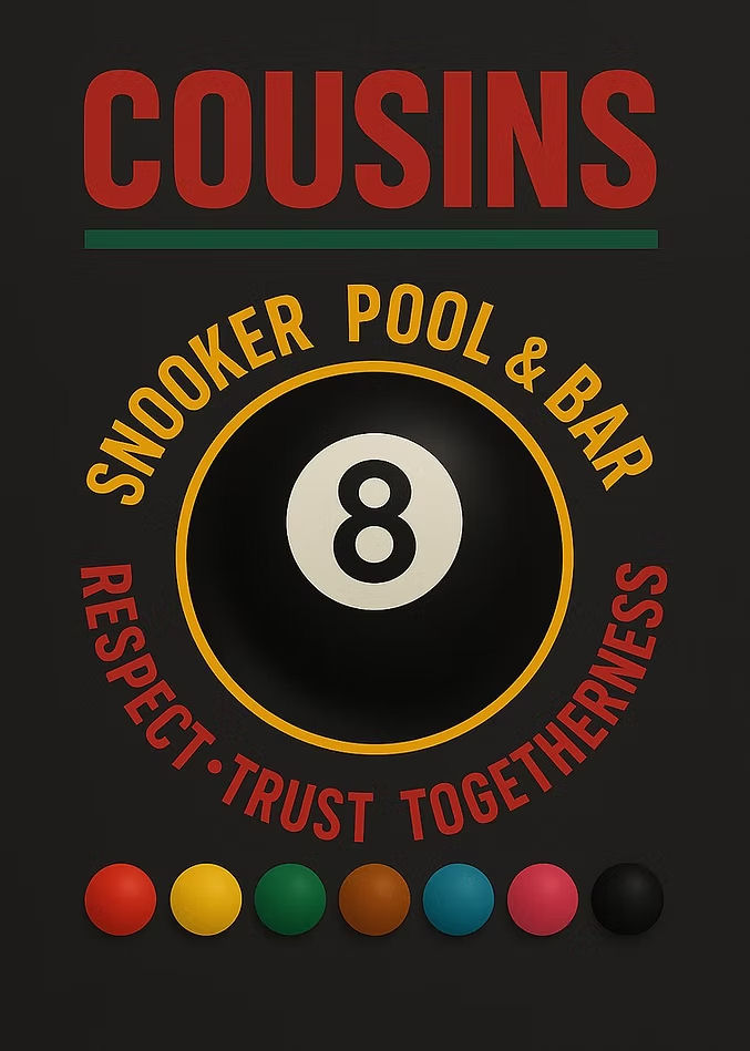 Picture for manufacturer Cousins Snooker & Pool Club Edmonton